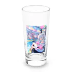 AQUAMETAVERSEのシ一バラダイスで遊ぼう　クニちゃん　2496 Long Sized Water Glass :front