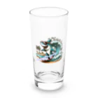 風来のSharkなヤツ!! Long Sized Water Glass :front