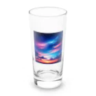 podotataのブルーアワー Long Sized Water Glass :front