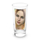 Taylor1108の美人な女性 Long Sized Water Glass :front