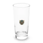 AREUSの幸運の鳥　美しい羽のきらめきと力強い姿 Long Sized Water Glass :front