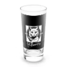 SERIY_SHOPの勇敢な猫戦士 Long Sized Water Glass :front