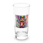 ぽりぽりのお店のサイケなリスくん Long Sized Water Glass :front