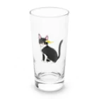 くろついchのミニぶんたくん Long Sized Water Glass :front