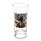 cotaro_worksの勇敢なドラゴン リアルワールド風 Long Sized Water Glass :front