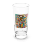 yumekanaのレトロな雰囲気が漂う、ユニークなデザイン。 Long Sized Water Glass :front