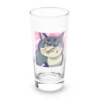 burebiの怒る猫 Long Sized Water Glass :front