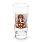 ganeshaの人々を励ますガネーシャ Long Sized Water Glass :front