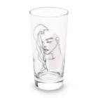 monstersのwoman2（背景透過ver） Long Sized Water Glass :front