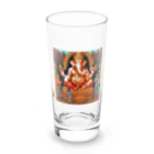 ganeshaの知識を共有するガネーシャ Long Sized Water Glass :front