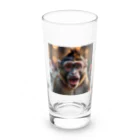 yume2482の叫ぶ猿 Long Sized Water Glass :front