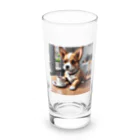 8-Bit Oasisのcoffee dog Long Sized Water Glass :front