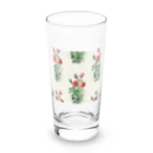 (っ◔◡◔)っ ♥ Le Petit Trésor ♥の𝕽𝖔𝖘𝖊’𝖘 𝕲𝖗𝖊𝖊𝖙𝖎𝖓𝖌 Long Sized Water Glass :front