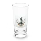 nkcamelliaの美猫 Long Sized Water Glass :front