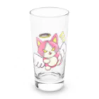 トゥナイト★YUKIのタロットキャット　ネネ Long Sized Water Glass :front