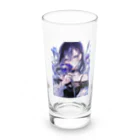 AQUAMETAVERSEの花菖蒲の優美な香り　BLUE PLUM  691 Long Sized Water Glass :front