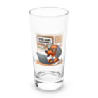 keikei5の大注目の「デスクワークのプロ　ダックス」！ Long Sized Water Glass :front