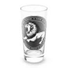 Ａ’ｚｗｏｒｋＳのLION IN A CIRCLE Long Sized Water Glass :front