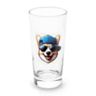 キャップ犬専門店のキャップ犬3 Long Sized Water Glass :front