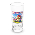 ふわもこパラダイスのルミナリア Long Sized Water Glass :front