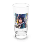 sion1010のひとりで演奏する、夢いっぱいの女の子♪ Long Sized Water Glass :front