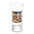 kaitaku1215の中世ファンタジー美少女の大冒険 酒場と楽器演奏 Long Sized Water Glass :front