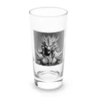 cotaro_worksのドラゴン 鉛筆画03 Long Sized Water Glass :front