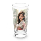 1 0の夏目ひかり Long Sized Water Glass :front