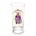 カズヨシ太郎のお店　Kazuyoshi Taro's shopの心臓　HEART Long Sized Water Glass :front