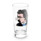 B-catのだじゃれ偉人シリーズ「ゴーギャン」 Long Sized Water Glass :front