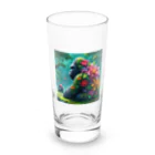 zenjoyのフラワーゴリラ Long Sized Water Glass :front