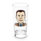 B-catのだじゃれ偉人シリーズ「ガガーリン」 Long Sized Water Glass :front