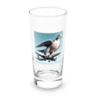 strange life of animalsの優雅な空の旅 Long Sized Water Glass :front