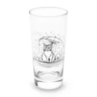 らうんじのカサネコ Long Sized Water Glass :front