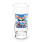 子猫カーニバルの煽り運転禁止！ Long Sized Water Glass :front