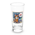 子猫カーニバルの煽り運転禁止！ Long Sized Water Glass :front