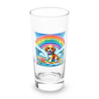 キューピットのアロハワンコ Long Sized Water Glass :front