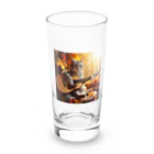 ふぇにゃんくすのギーニャン Long Sized Water Glass :front