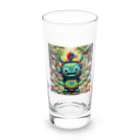 AI妖怪大図鑑の毛糸妖怪　アムヤン Long Sized Water Glass :front