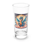 the blue seasonの昇華する守護龍 Long Sized Water Glass :front