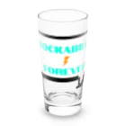 ロカビリーちゃんのROCKABILLY FOREVER(ふきだし) Long Sized Water Glass :front