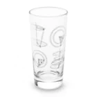 Otto Cohenのねじれた点移動 Long Sized Water Glass :front