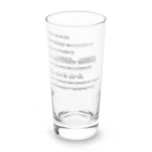 Otto Cohenの分母２０２５の分数と循環小数 Long Sized Water Glass :front