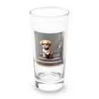 temtemの階段をおりる犬 Long Sized Water Glass :front