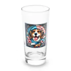 a.t.storeのアメリカンな犬 Long Sized Water Glass :front