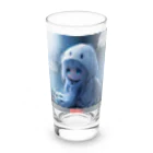 Original-Marketの肝試し【Cute Ghost】 Long Sized Water Glass :front