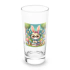 denyo dreamのウサギのアマリリス Long Sized Water Glass :front