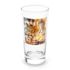 癒しと瞑想リセット開運法の弁財天真言金運グッズ Long Sized Water Glass :front