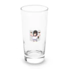 reo5の筋トレ女子 Long Sized Water Glass :front