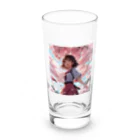 ここのよていの桜の季節 Long Sized Water Glass :front